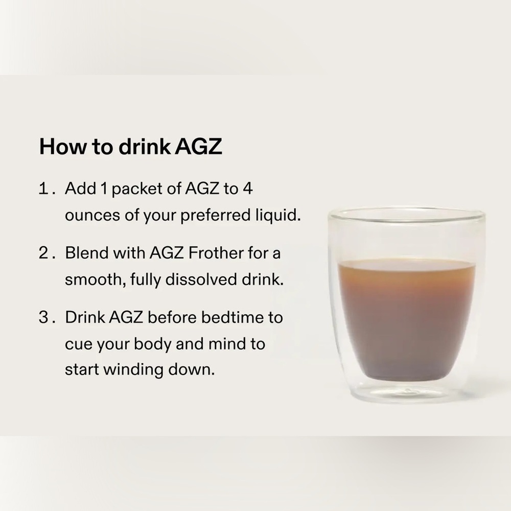 New, Never Opened AGZ Nightly Rest & Restore - Chocolate Sleep Supplement - Picture 5 of 7